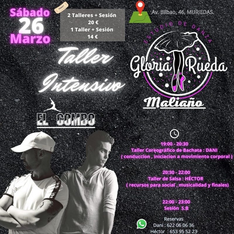 Taller intensivo en Gloria Rueda