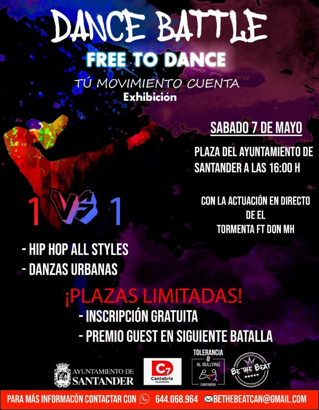 Espectáculo de batalla de Baile de HIP HOP y DANZAS URBANAS
