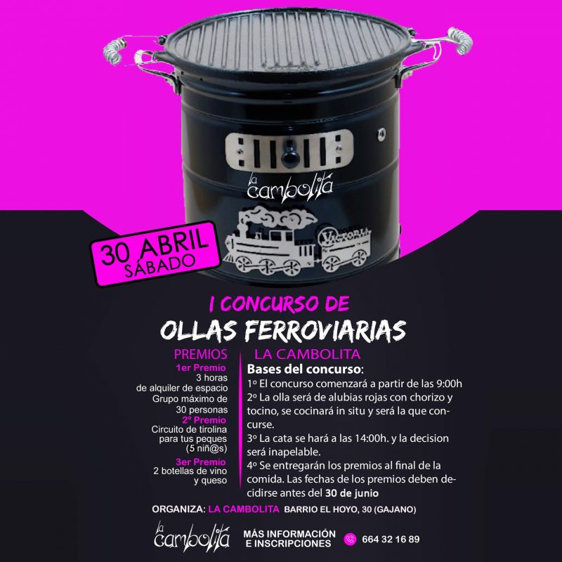 I Concurso Ollas Ferroviarias – La Cambolita