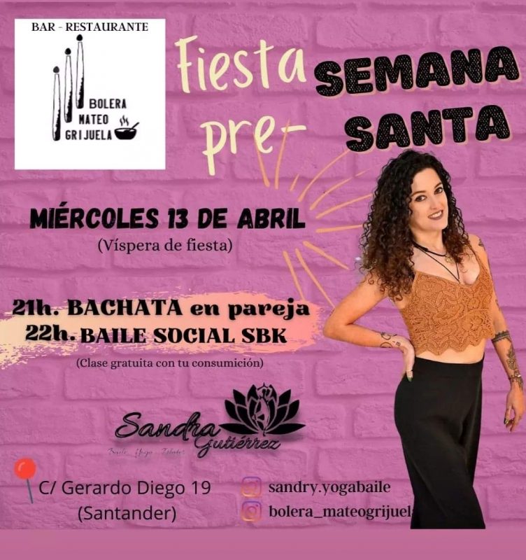 Pre-fiesta Semana Santa en la Bolera