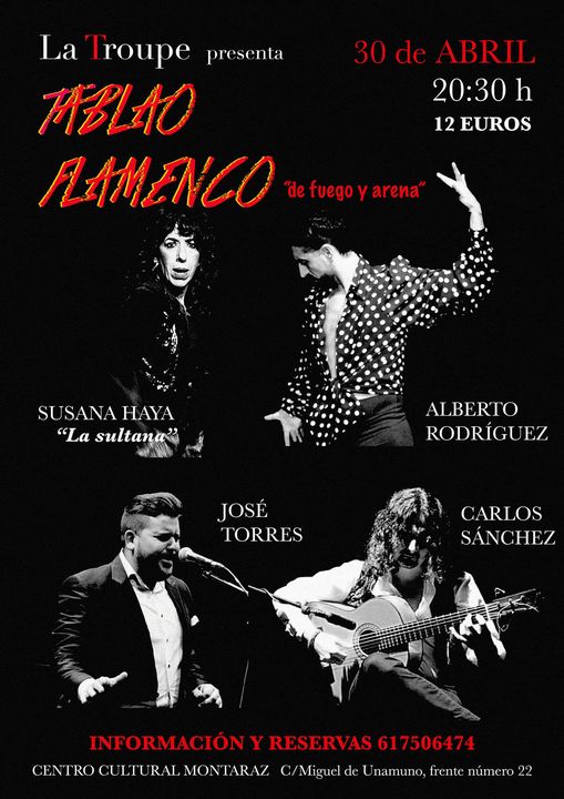 Tablao Flamenco el 30 de abril