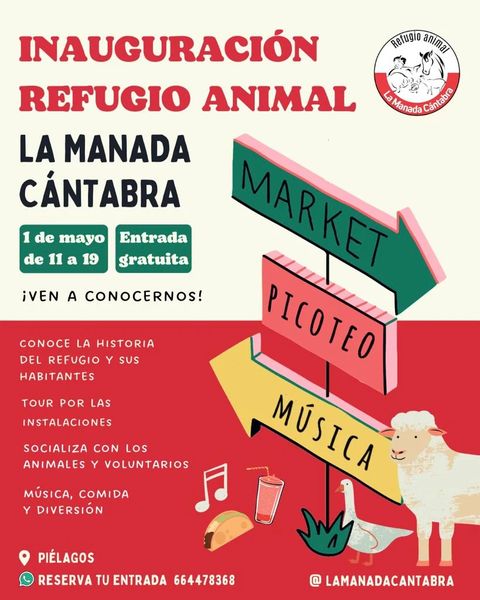 Inauguración refugio Animal – La Manada Cántabra
