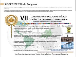 Congreso Internacional Medico científico SIISDET