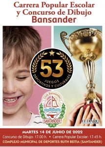 Carrera Popular Escolar y Concurso de Dibujo Bansander