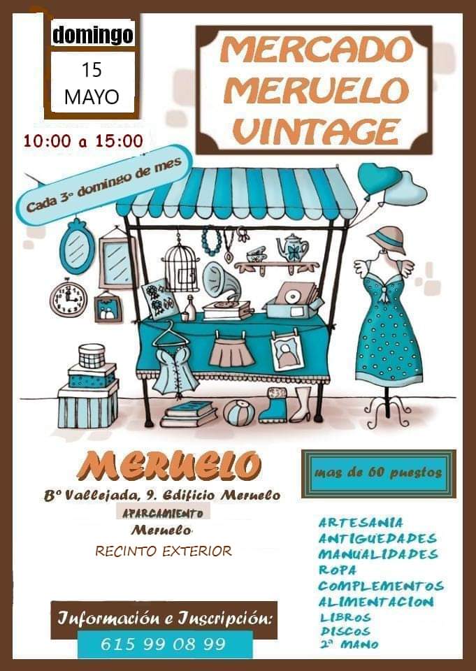Mercado Vintage Meruelo – 15 Mayo