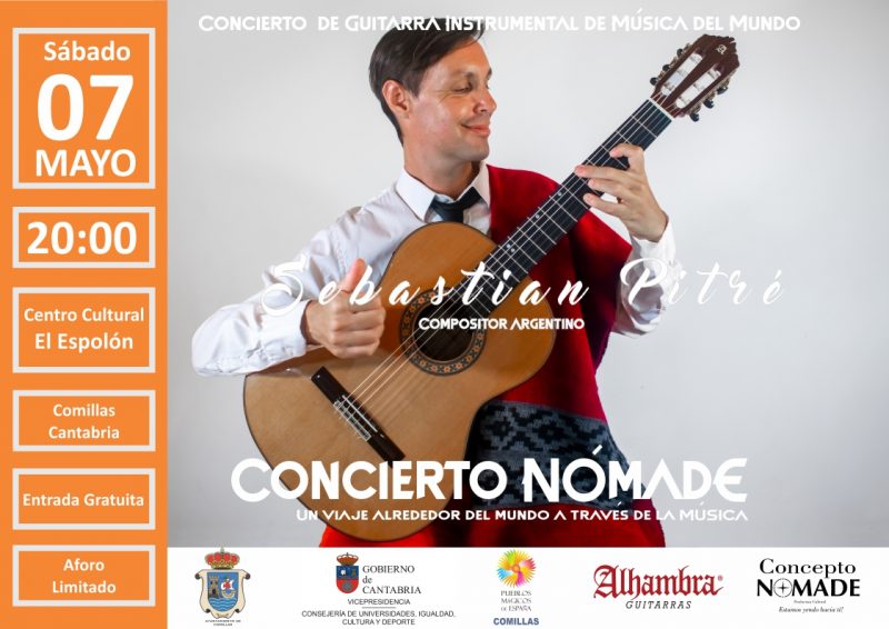 Concierto Nómade –  Sebastián Pitré