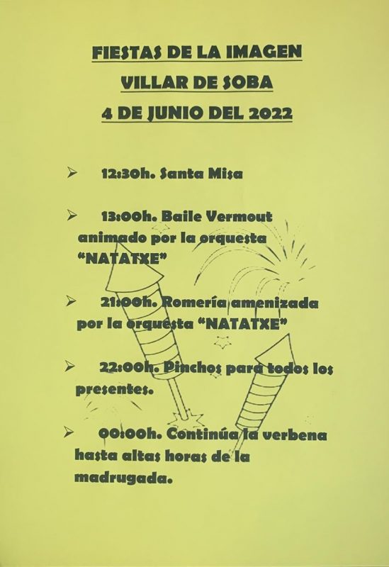 Fiestas de la Imagen – Villar de Soba