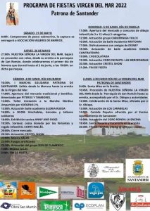 Fiestas de la Virgen del Mar 2022 - Santander