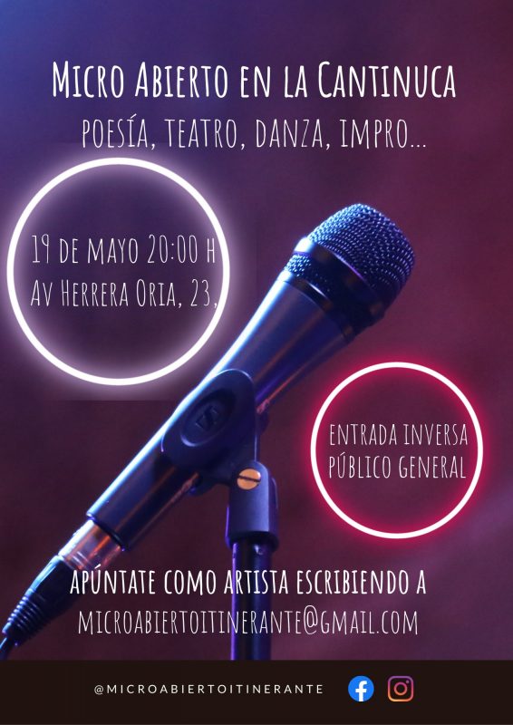 Micro abierto - La Cantinuca