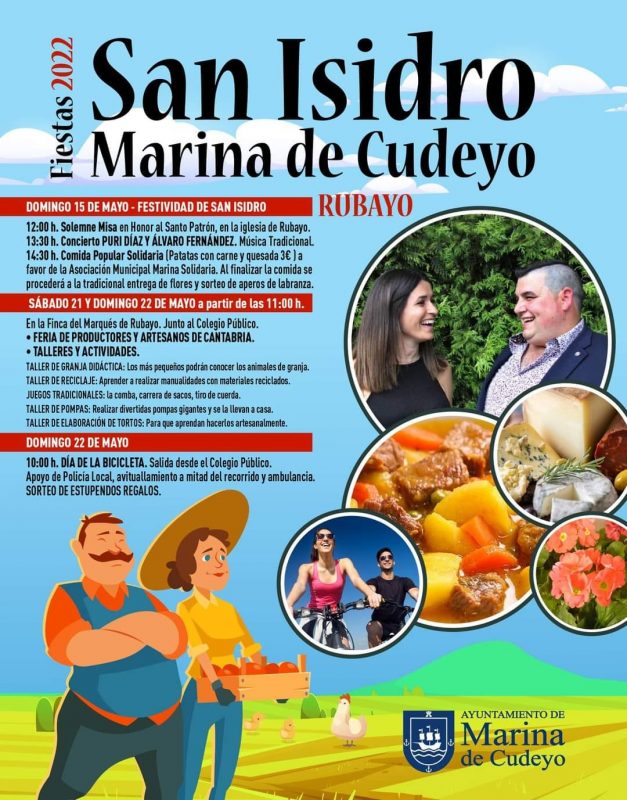 Fiestas de San Isidro 2022 – Marina de Cudeyo