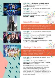 Fiestas de San Antonio 2022 – Piélagos