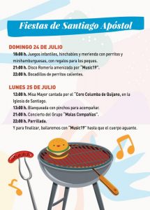 Fiestas del Carmen y Santiago Apostol – Orejo