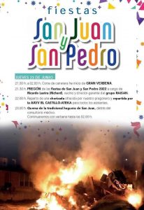 Fiestas de San Juan y San Pedro 2022 – Monte