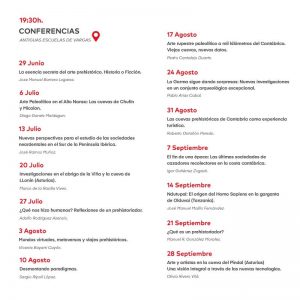 XXXII Ciclo de Conferencias sobre Prehistoria