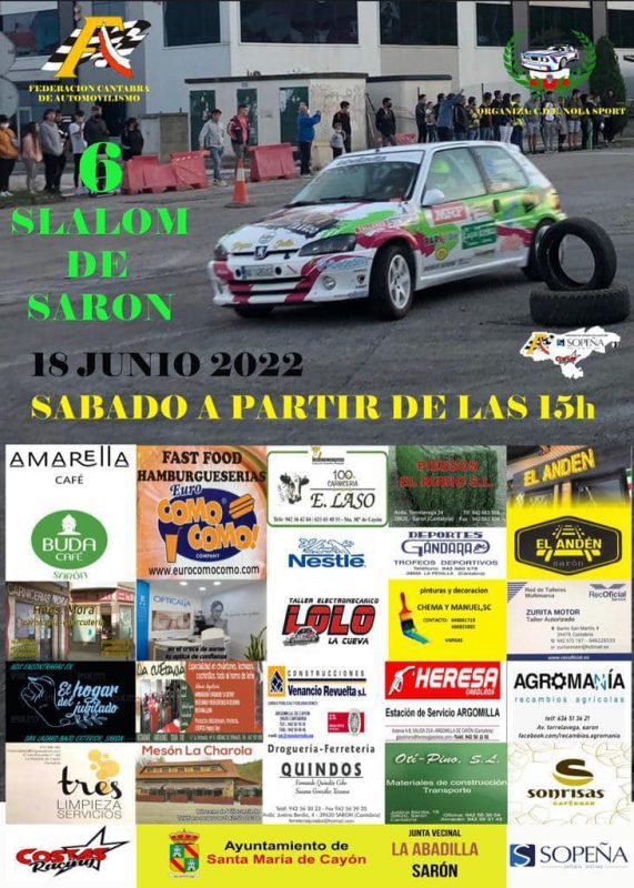 VI SLALOM de Saron