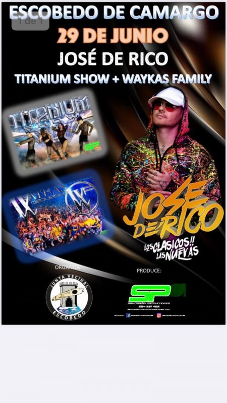 Concierto José de Rico – Escobedo de Camargo