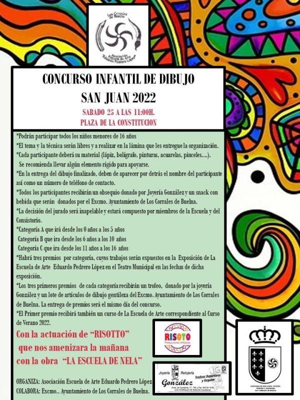 Curso Infantil de Dibujo San Juan 2022