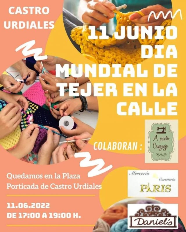 DÍA MUNDIAL DE TEJER EN LA CALLE