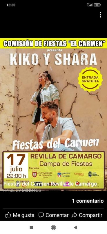 Fiestas del Carmen Revilla 2022