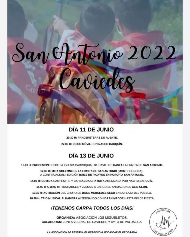 Fiestas San Antonio 2022 – Caviedes