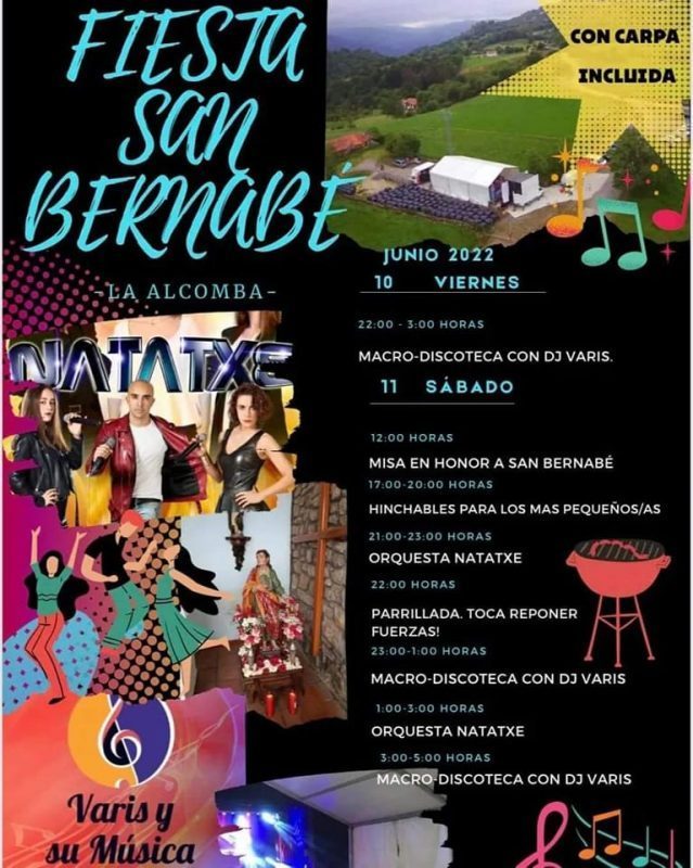 Fiestas de San Bernabé 2022 – Rasines