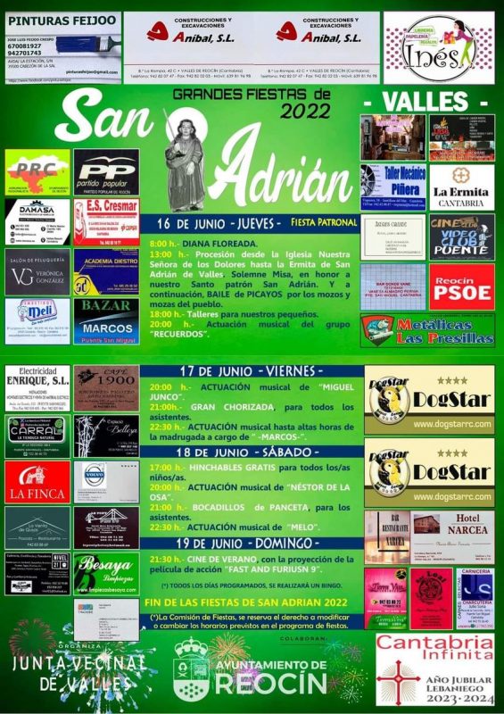 Grandes Fiestas de San Adrian 2022 - Reocin