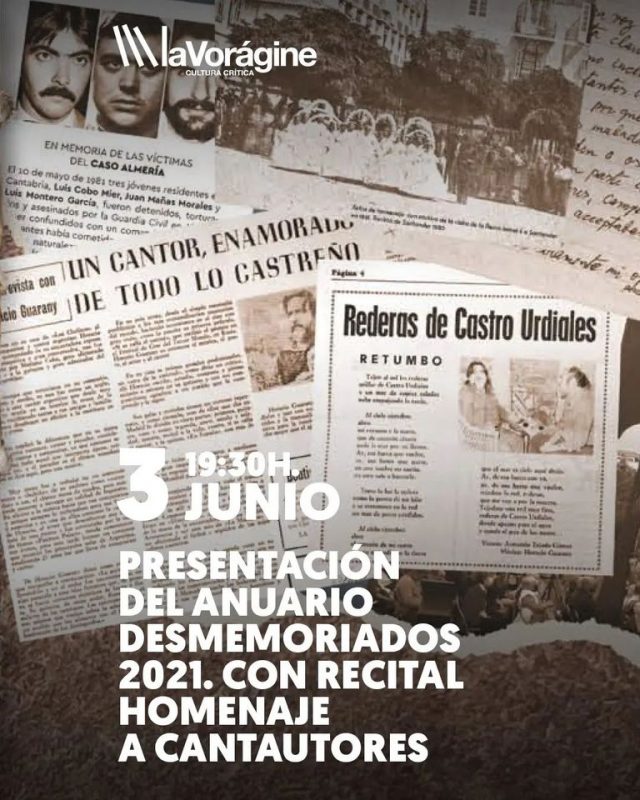 Presentación del Anuario Desmemoriados 2021