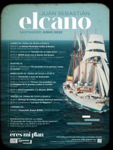 Visita gratis el Juan Sebastián Elcano en Santander 2022
