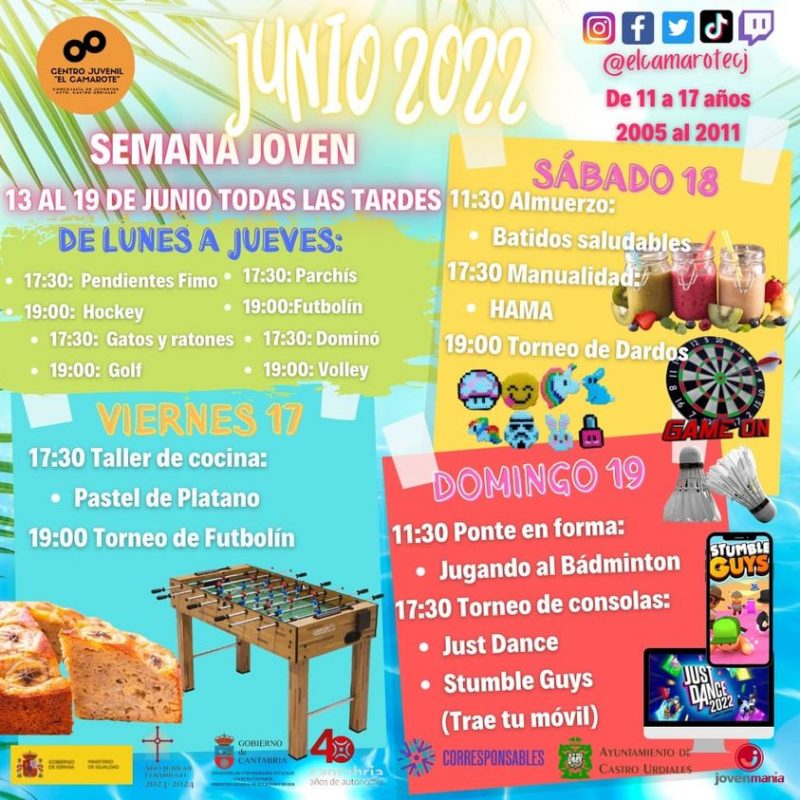 Semana Joven - Junio 2022 - Castro Urdiales