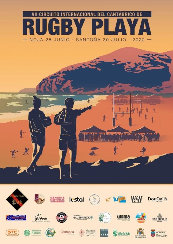 VII Circuito Internacional del Cantábrico de rugby playa