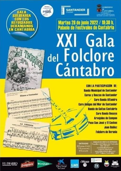 XXI Gala del Folclore Cántabro
