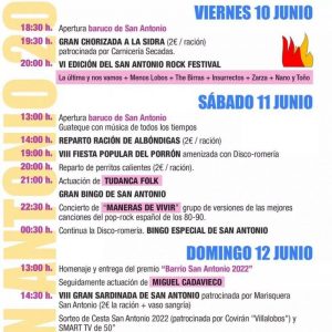 Fiestas del barrio San Antonio de Maliaño 2022