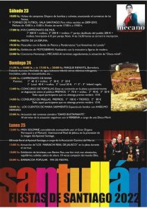 Fiestas de Santiago 2022 – Santullán