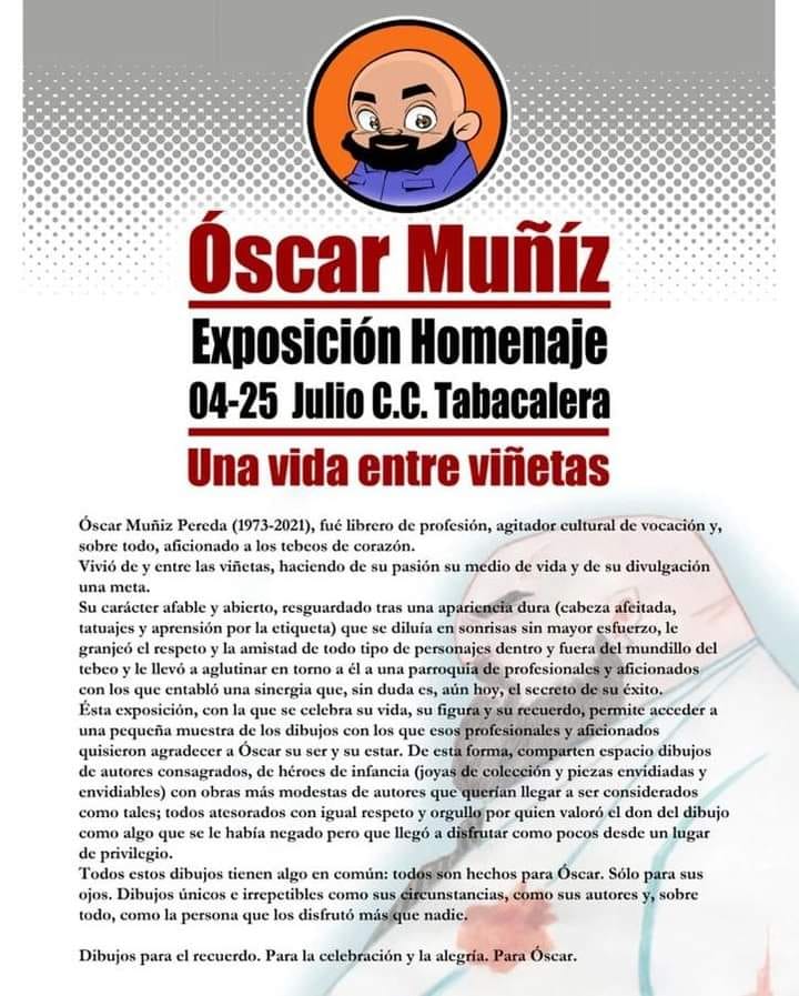 Exposición Homenaje Oscar Muñiz