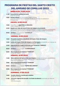 Fiestas del Cristo Comillas 2022