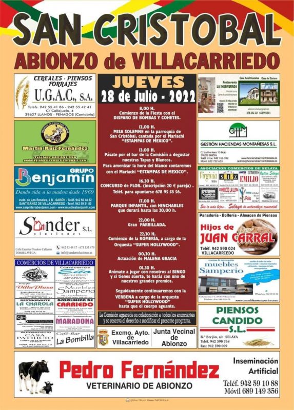 Fiestas de San Cristóbal – Abionzo de Villacarriedo