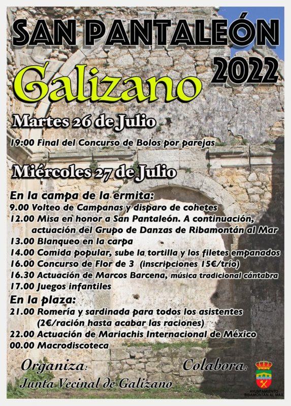 Fiestas de San Pantaleón 2022 - Galizano