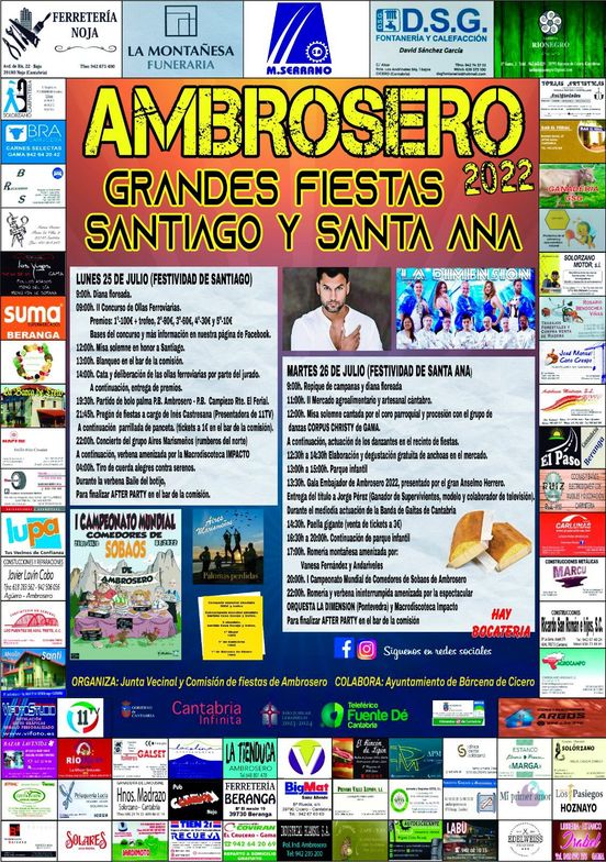 Grandes Fiestas de Santiago y Santa Ana 2022 – Ambrosero