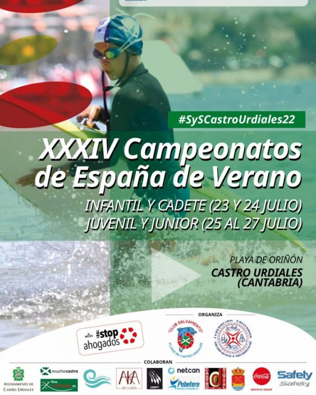 XXXIV Campeonatos de España de Verano - Salvamento y Socorrismo