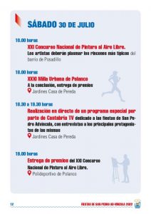 Fiestas de San Pedro 2022 – Polanco