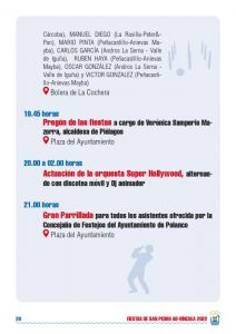 Fiestas de San Pedro 2022 – Polanco