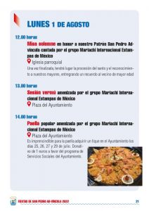Fiestas de San Pedro 2022 – Polanco