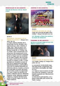 Fiestas de Santa María de Cudeyo 2022