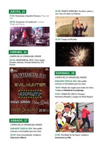 Fiestas de la Virgen del Monte 2022 – Miengo