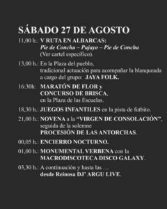 Grandes Fiestas de Nuestra Señora de la Consolación 2022 – Pie de Concha