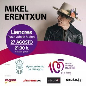 Concierto Mikel Erentxun Liencres