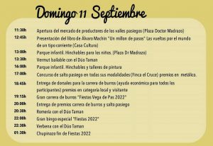 Fiestas de Vega de Pas 2022