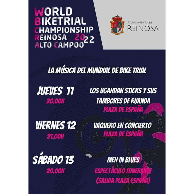 Campeonato del Mundo de Bike Trial 2022 Conciertos