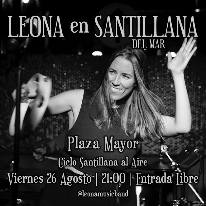 Concierto Leona en Santillana del Mar