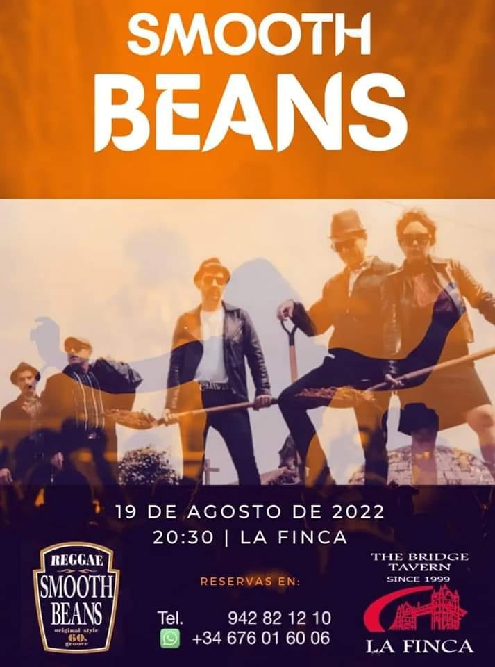 Concierto Smooth Beans - 19 Agosto